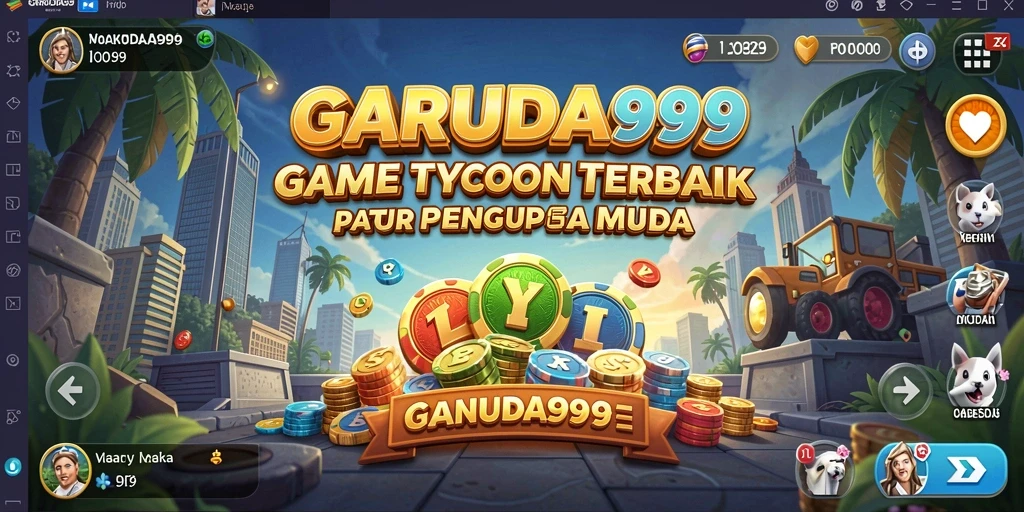 Pemandangan menarik dari gameplay Tycoon yang seru di GARUDA999.