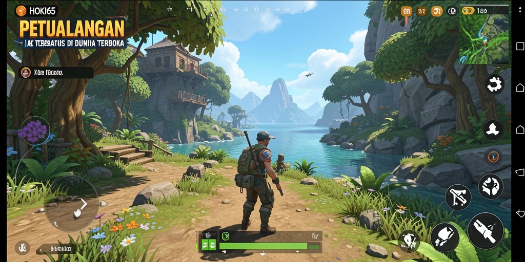 Gameplay HOKI65 yang menakjubkan dalam dunia terbuka.