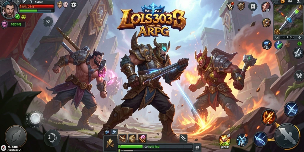Screenshot gameplay LOS303 menonjolkan aksi pertarungan yang seru.