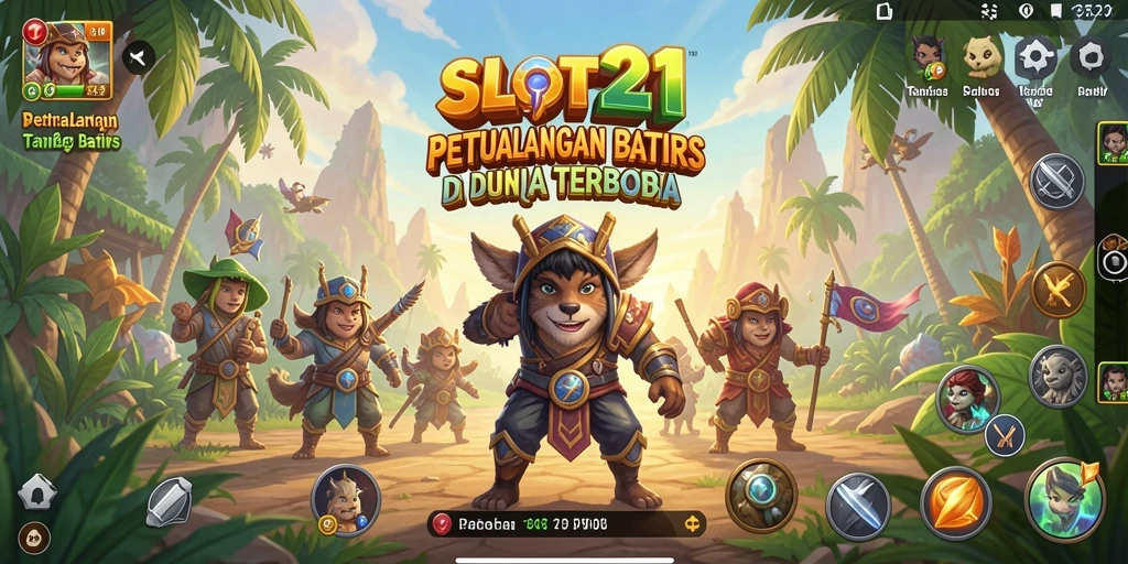 Tampilan menakjubkan dari gameplay Open World SLOT21.