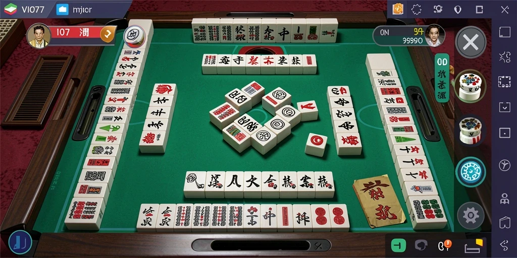 Tampilan gameplay VIO77 yang menampilkan tantangan Mahjong yang menarik.
